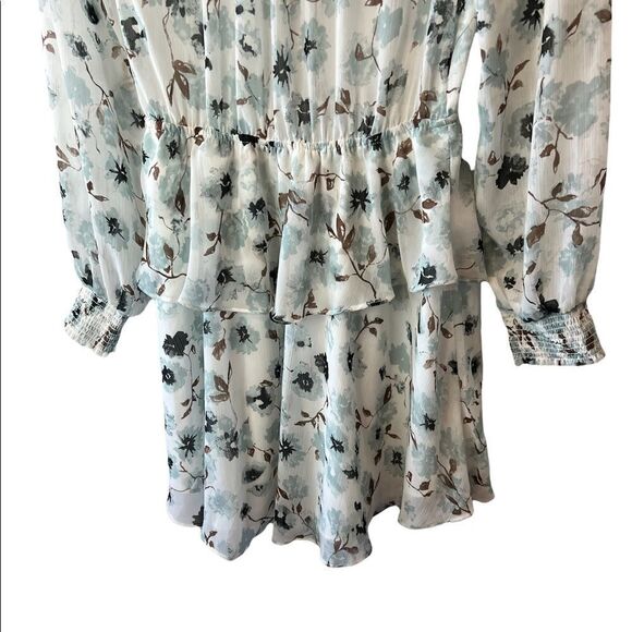 NWT GENTLE FAWN Floral Print Long Sleeve Dress - Picture 7 of 16